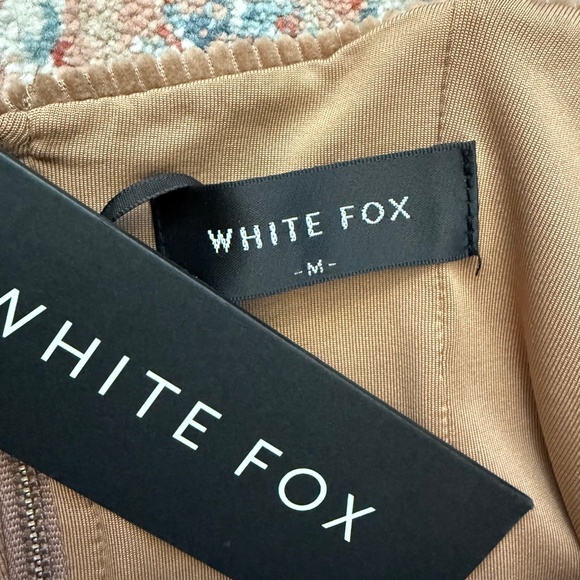 White Fox No Shade Corduroy Bustier Tank NWT — Size Medium - Picture 6 of 7